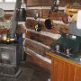 There is no running water nor other utilities but modern camping equipment is convenient enough.