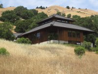 12  Alex's ceremony is in the old hall, nestled in the steep hills.