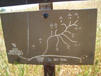 32  For future reference, the backpackers' camp sites, some with ocean views.