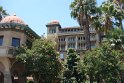 A remaining vestige of old Pasadena, an apartment building slowly being restored.