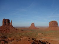 46sw  Next stop on the reservation was Monument Valley, backdrop to many western movies. Local restaurants are lined with pictures of movie stars.