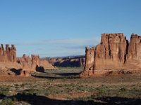 4sw  Our first stop was Arches National Park where the desert scenery proved as spectacular as the arches themselves.