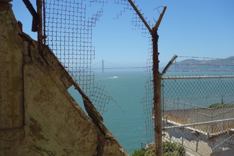 Seeing the bridges and the city must have made confinement worse