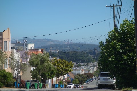 Jean and I had an apartment in the Sunset neighborhood