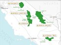 Our destinations were in the Sierra Mountains in California