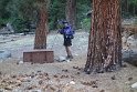 A bear box at our last camp site