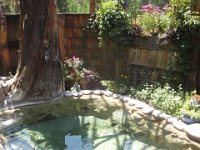 After a few days on the trail, the hot tub is extra-special and it's beautifully designed, as well!